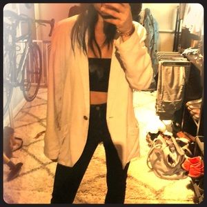 Oversized Linen Blazer From Free People 💜